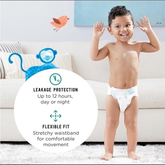 Mama Bear Gentle Touch Diapers, Hypoallergenic, Size 5 - Picture 4 of 5